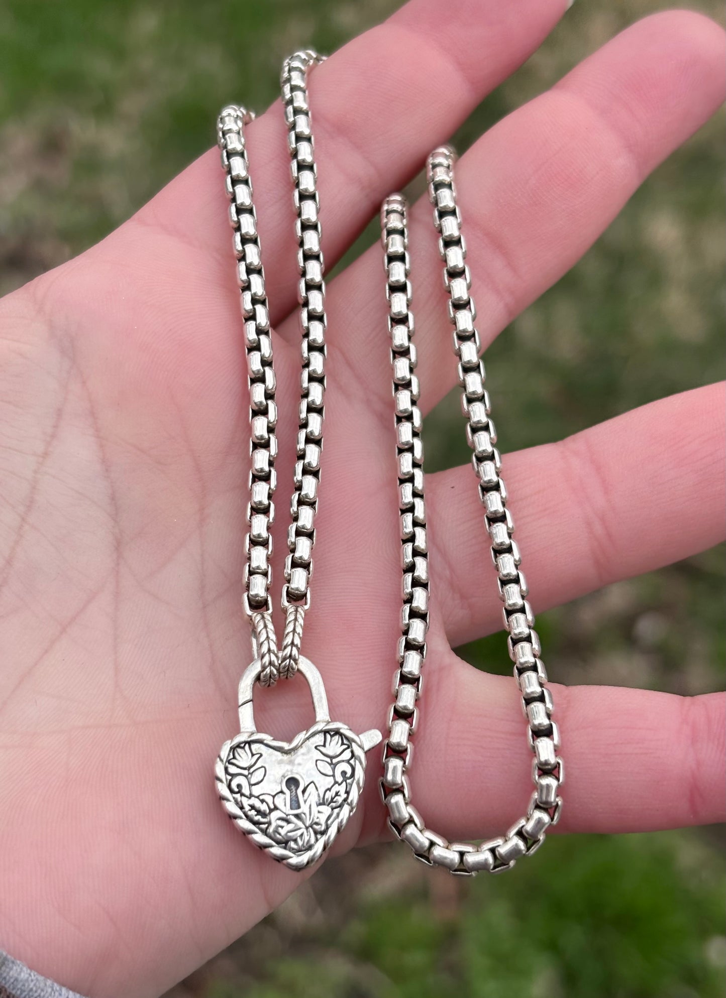 JAI by John Hardy Heart Lock Necklace