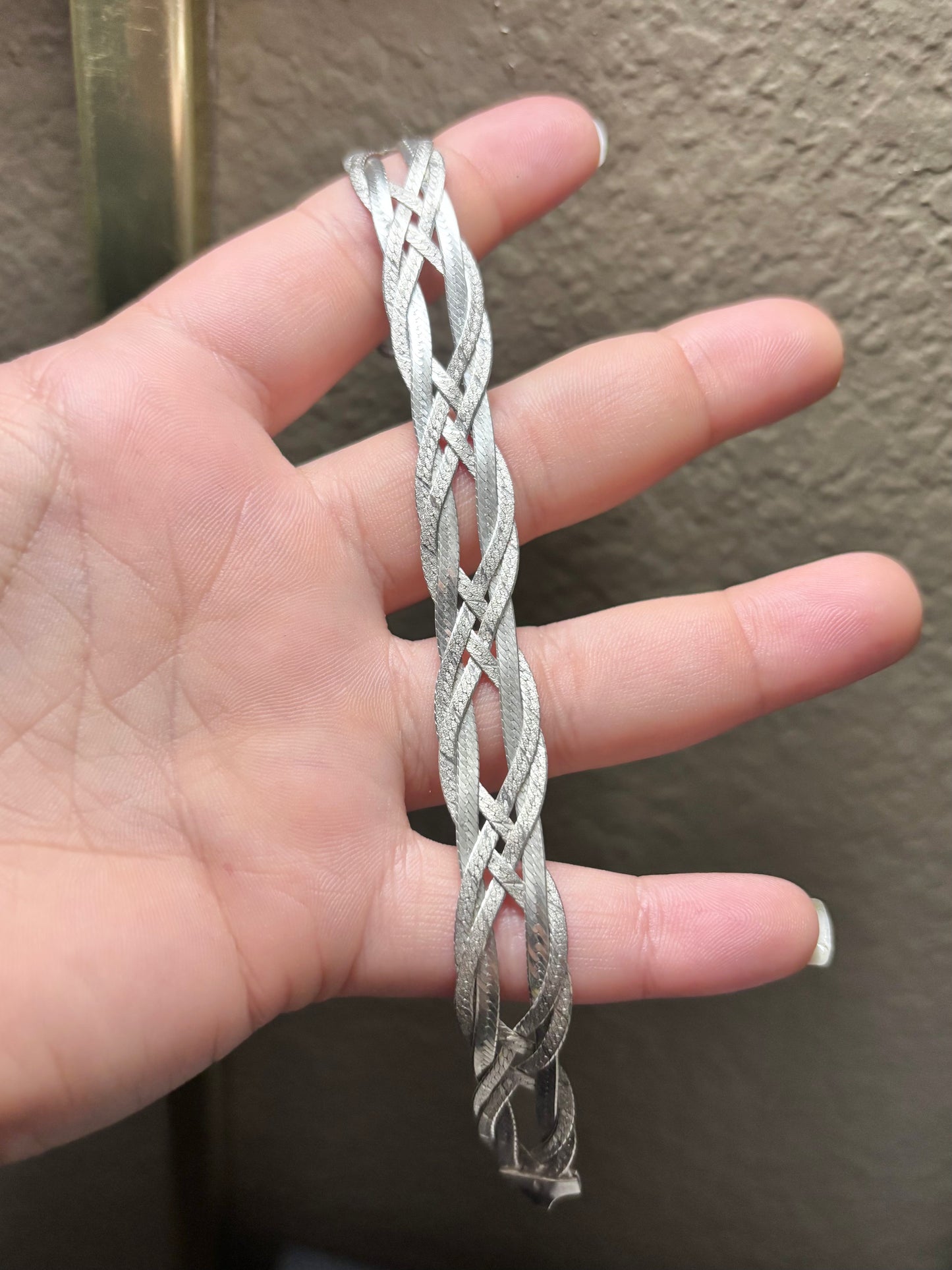 Exotic Woven Herringbone Bracelet