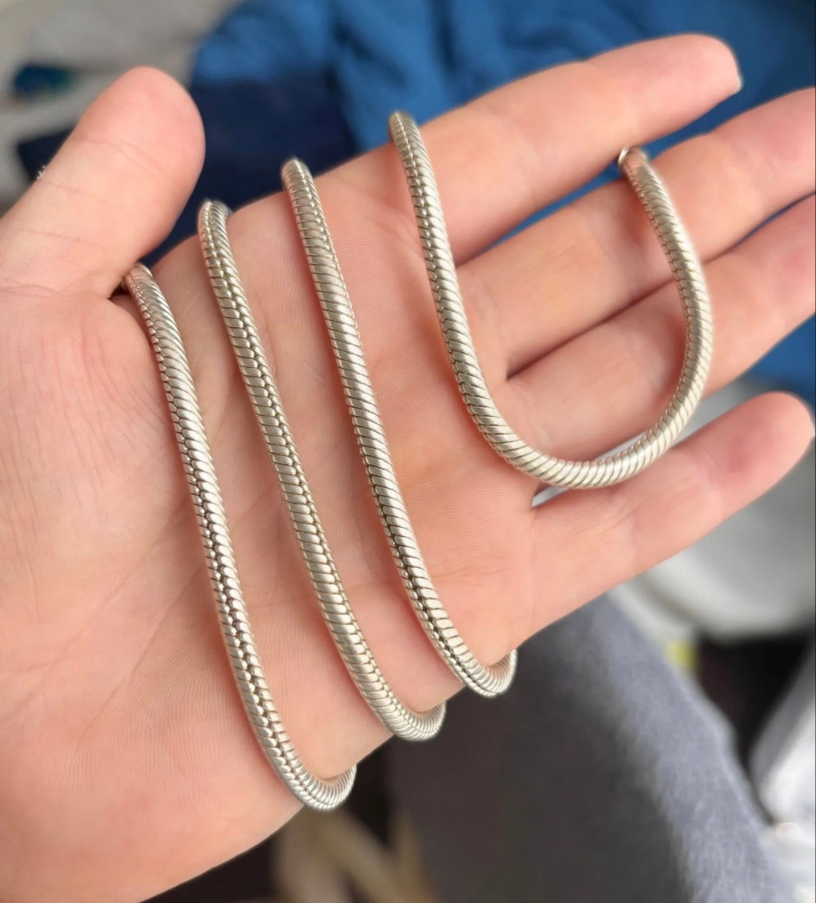 Cadenas de serpiente (¡15 tamaños!)