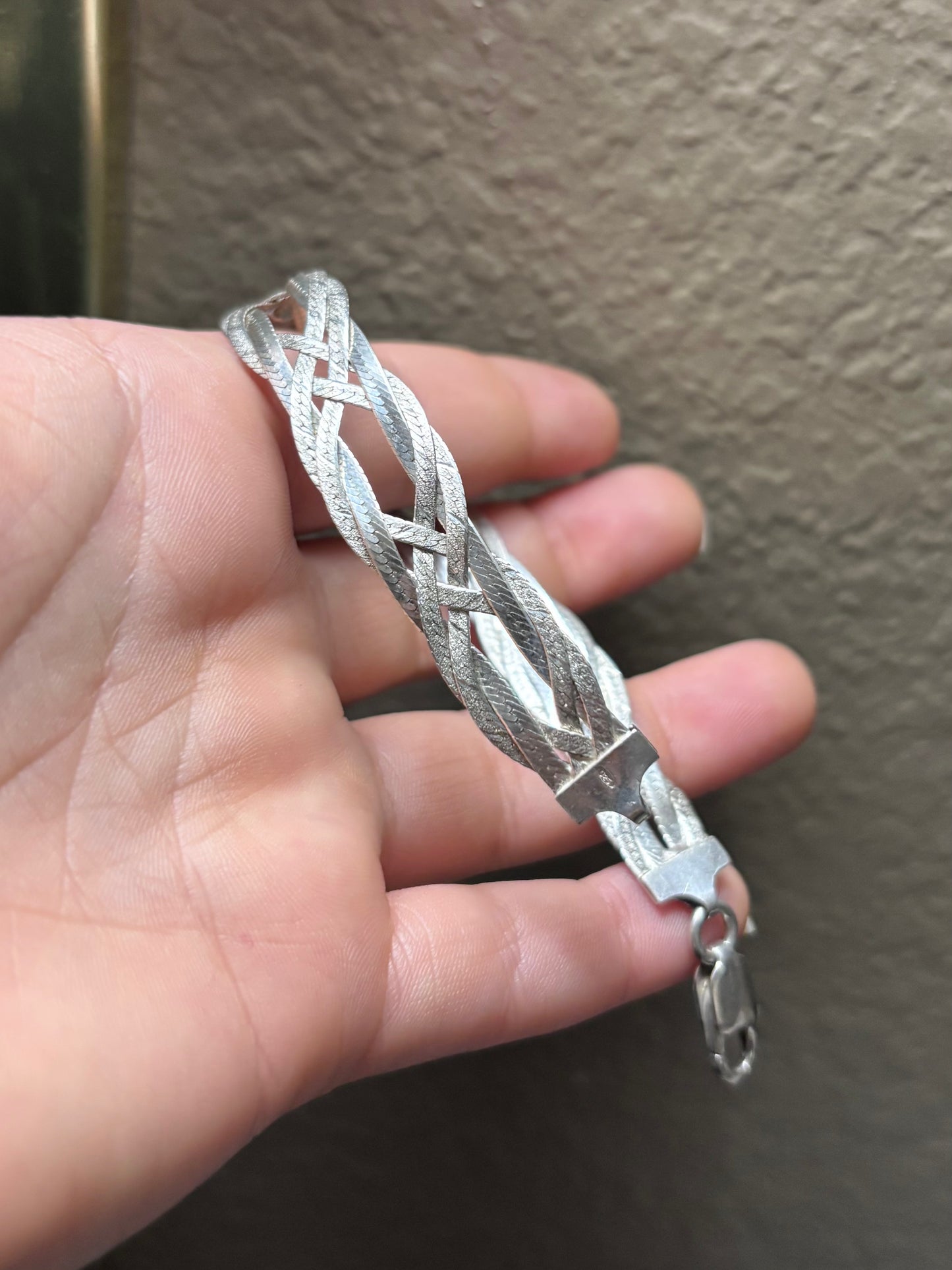 Exotic Woven Herringbone Bracelet