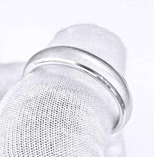 Brushed Band Ring