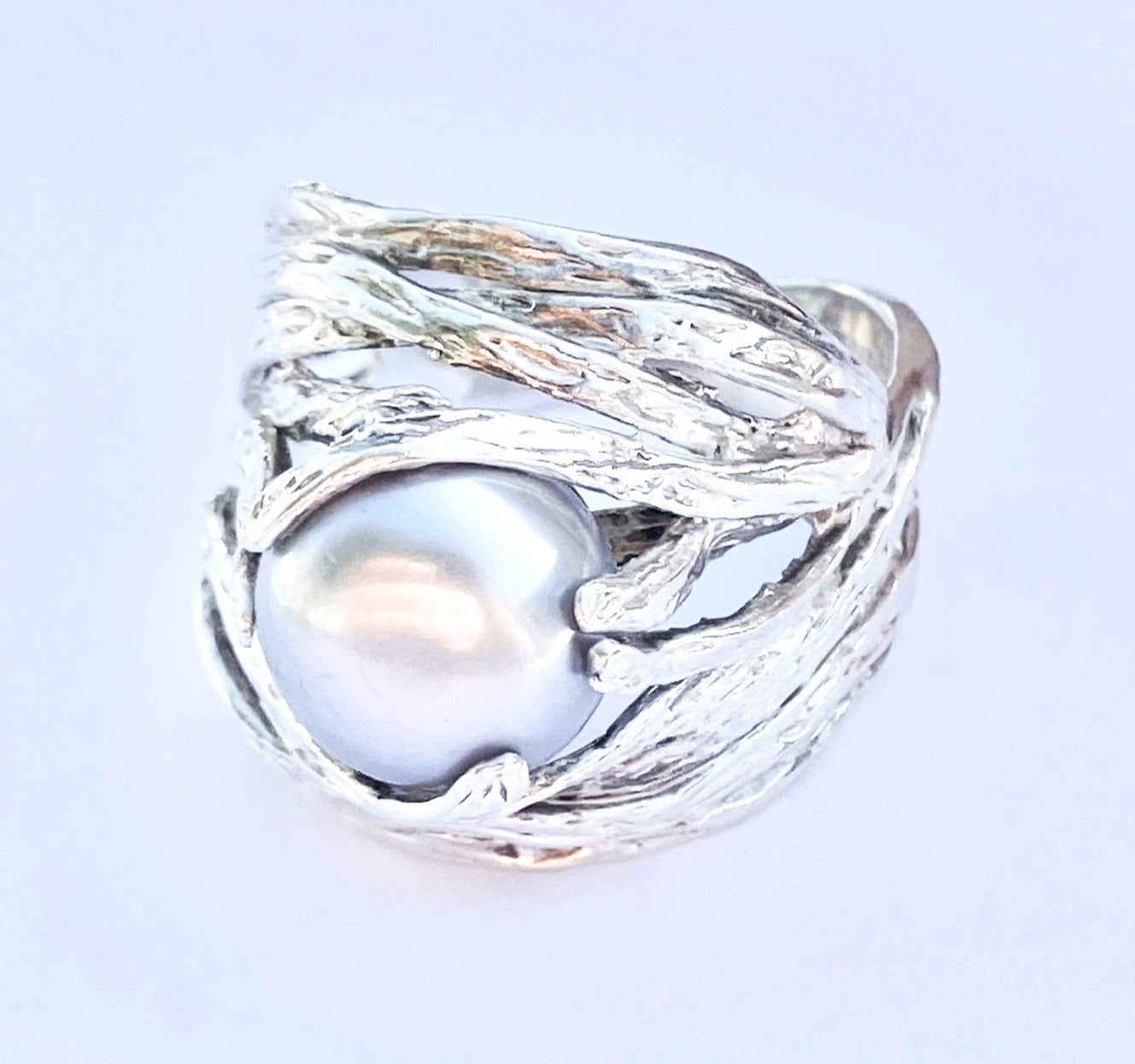 Stauer Holy Land Pearl Ring