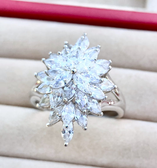 Marquise Cut “Diamond” North Star Ring