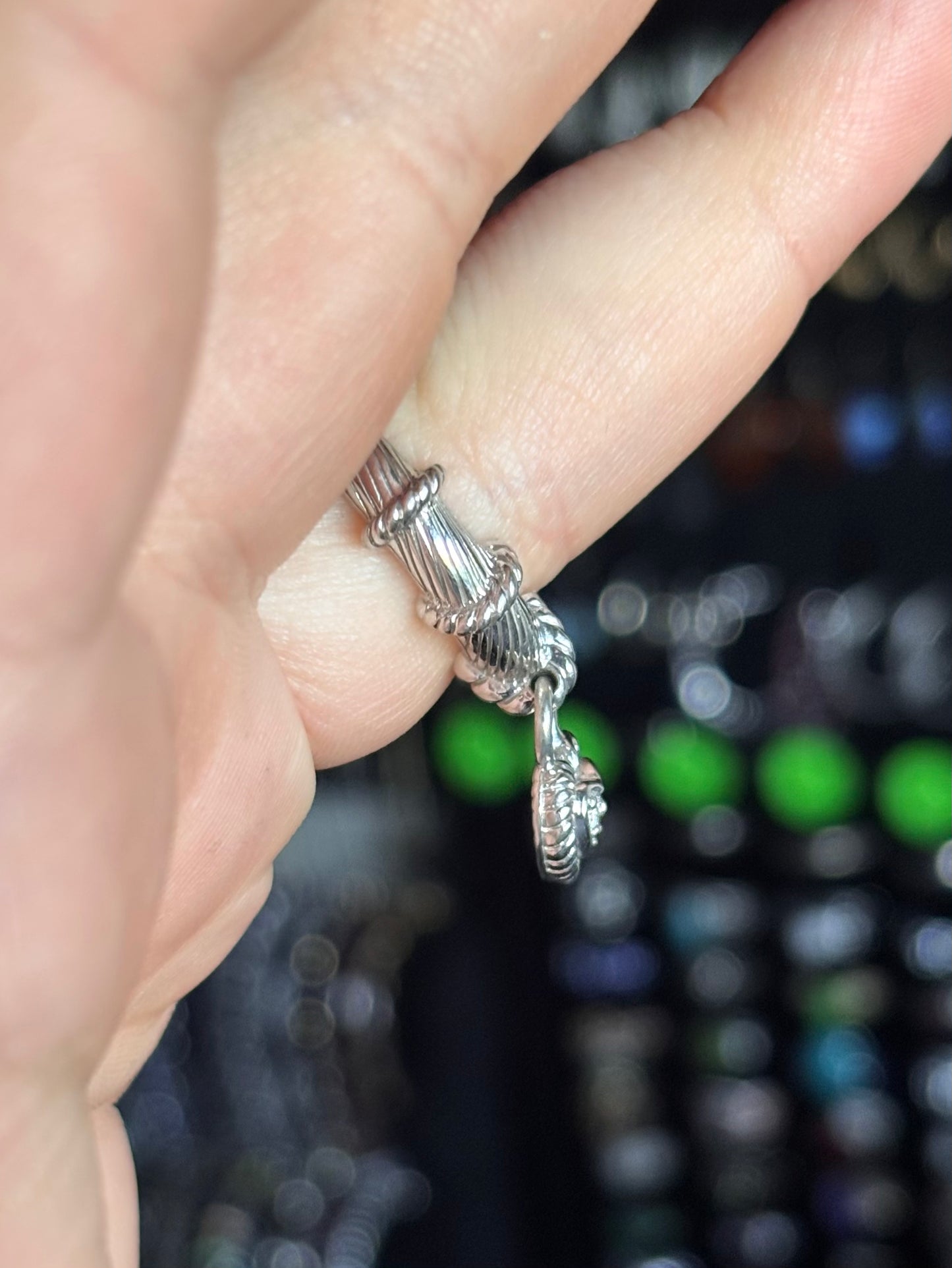 Judith Ripka Heart Dangle Ring