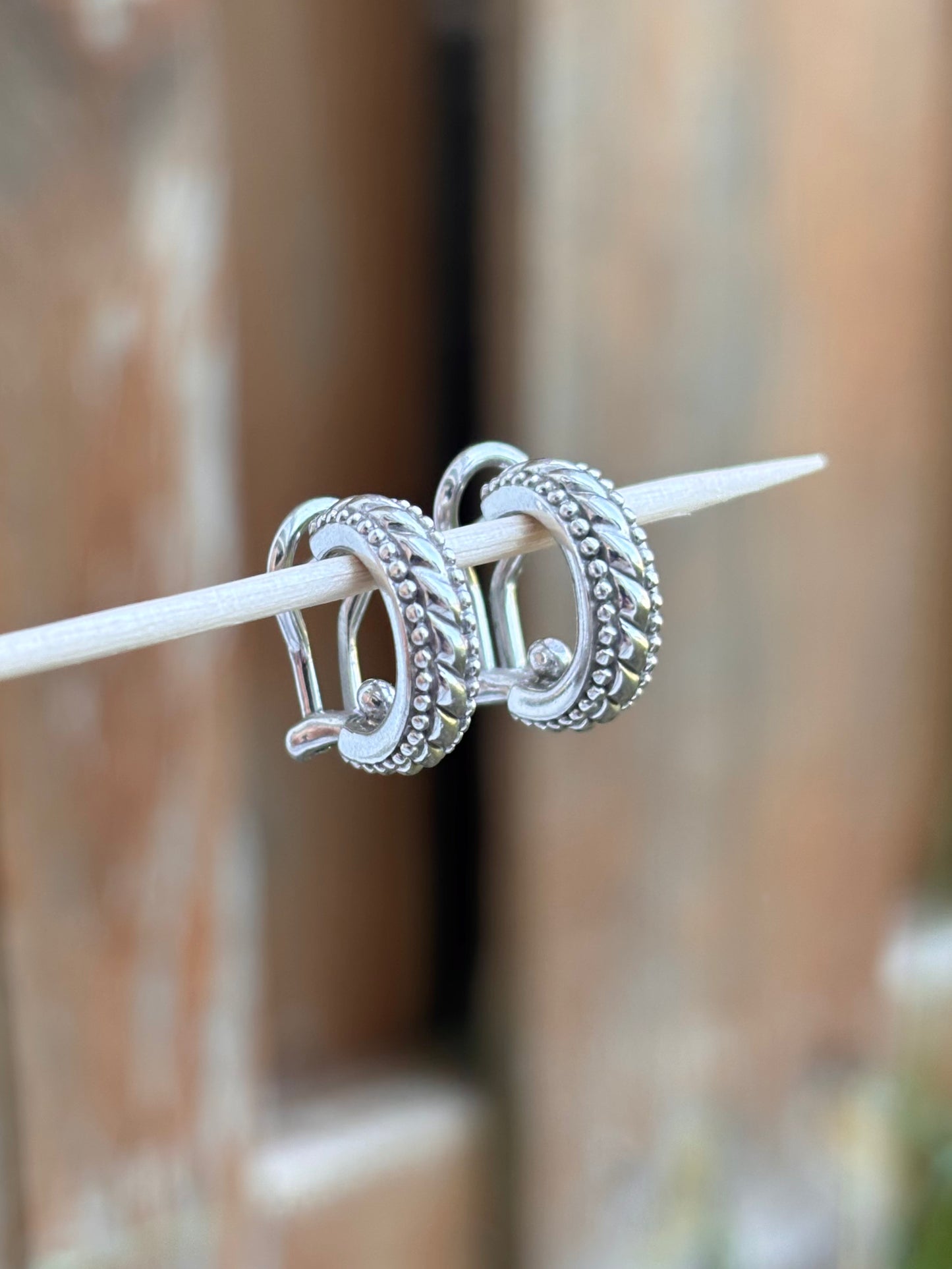 Judith Ripka Diamonique Heart Dangle Leverback Earrings