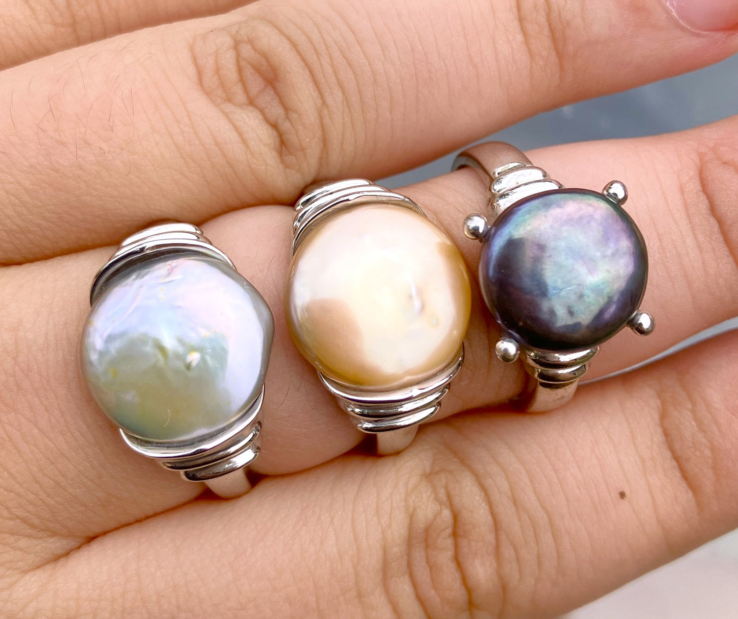 Pearl Rings (3 Styles!)
