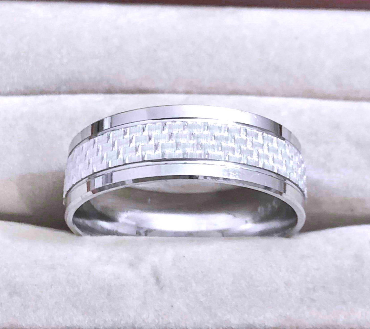 Carbon Fiber Inlay Ring