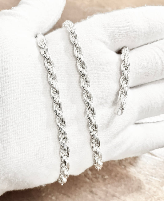 Cadenas de cuerda (¡5 tamaños!)