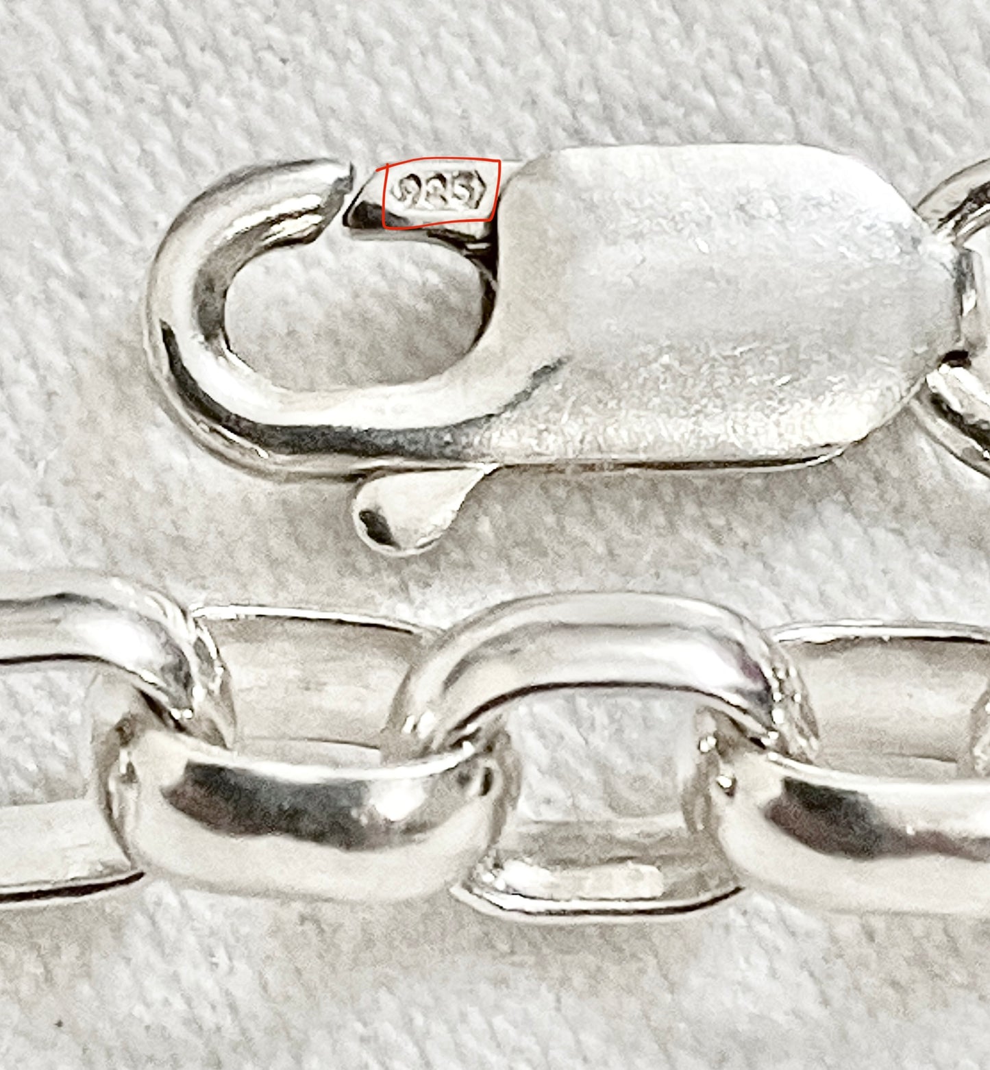 Elongated Rolo Link Chain