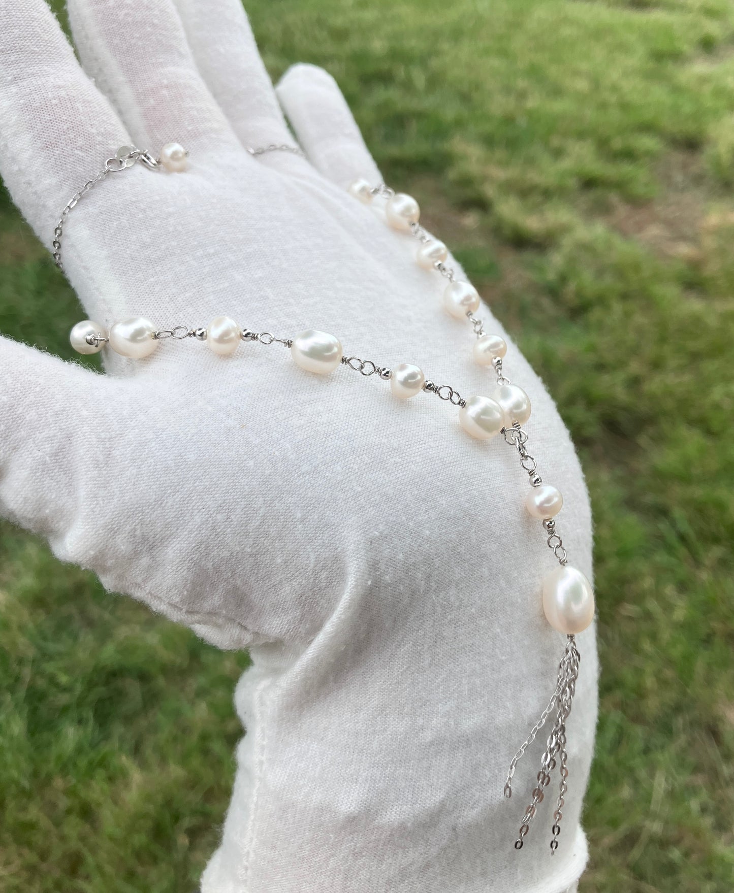 Pearl Dangle Necklace