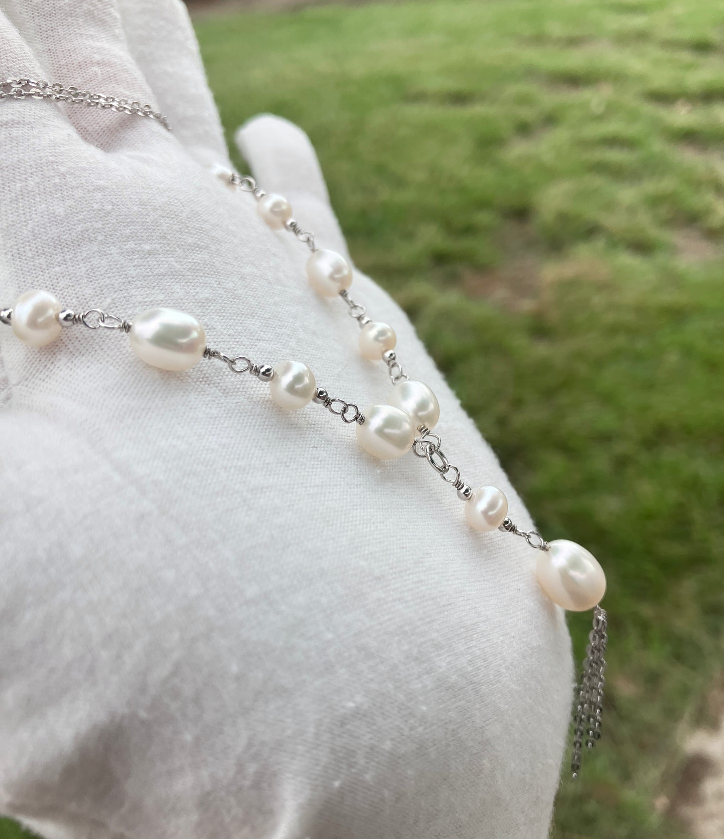 Pearl Dangle Necklace