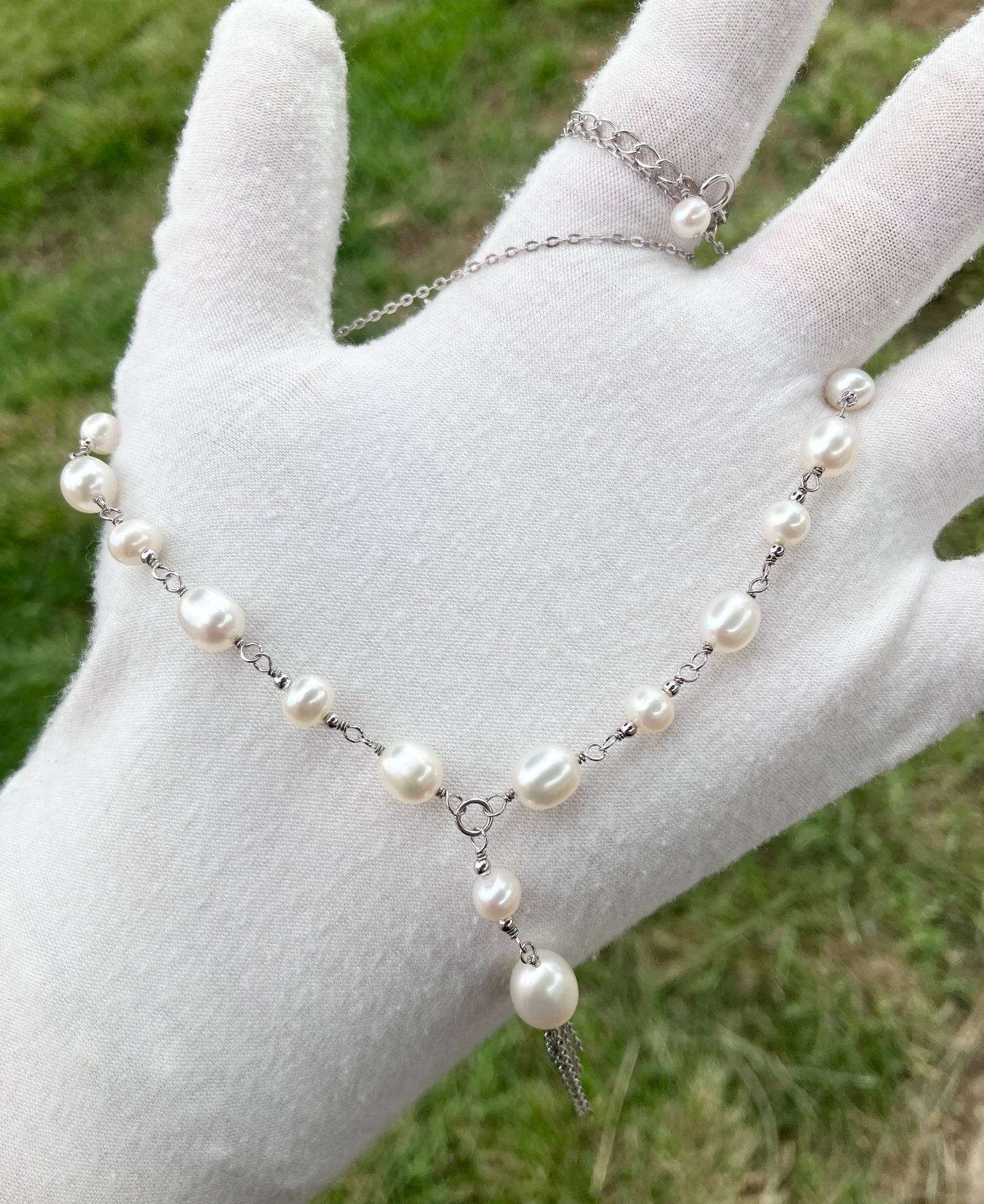 Pearl Dangle Necklace