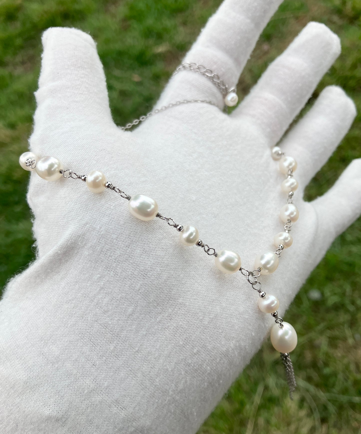 Pearl Dangle Necklace