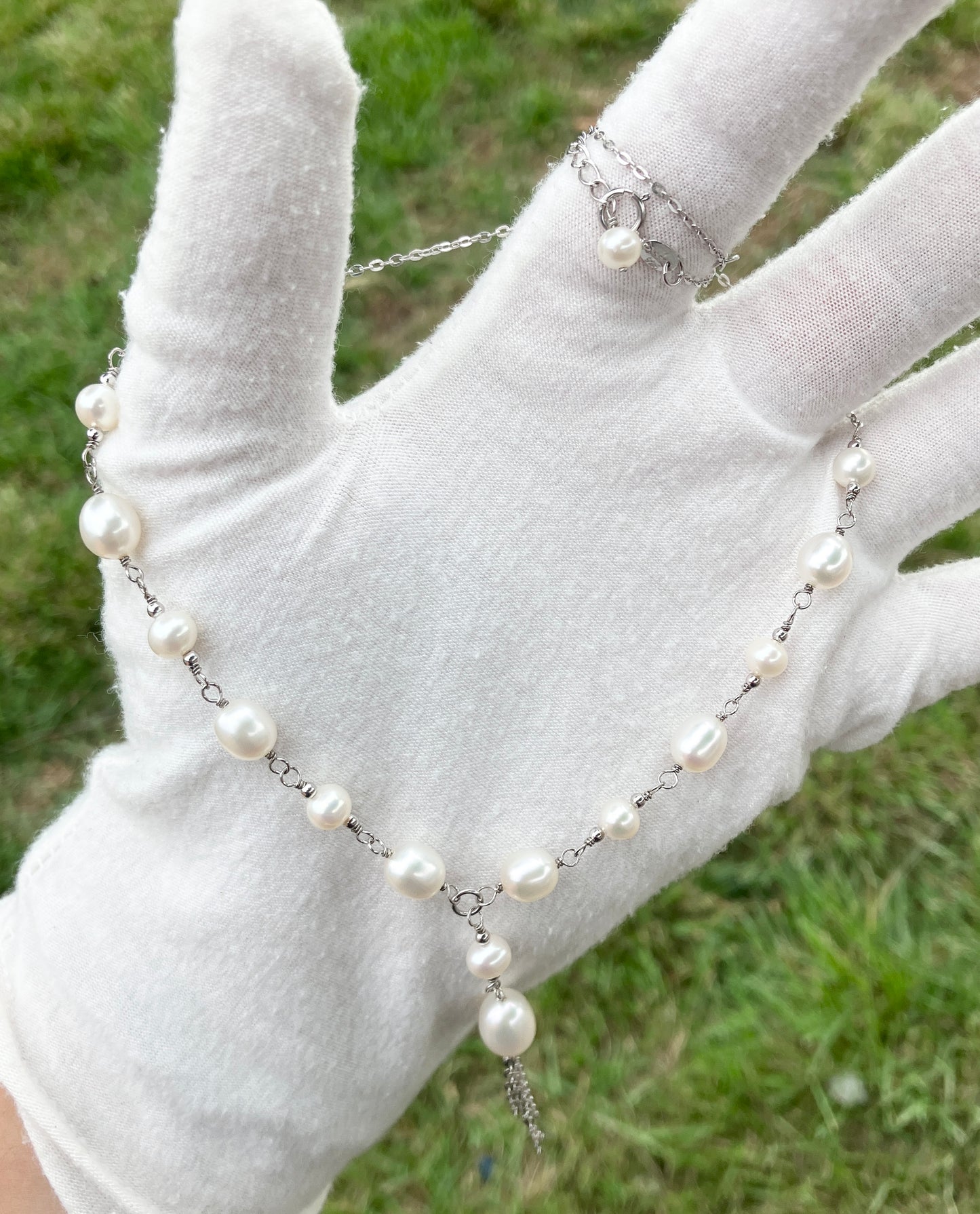 Pearl Dangle Necklace