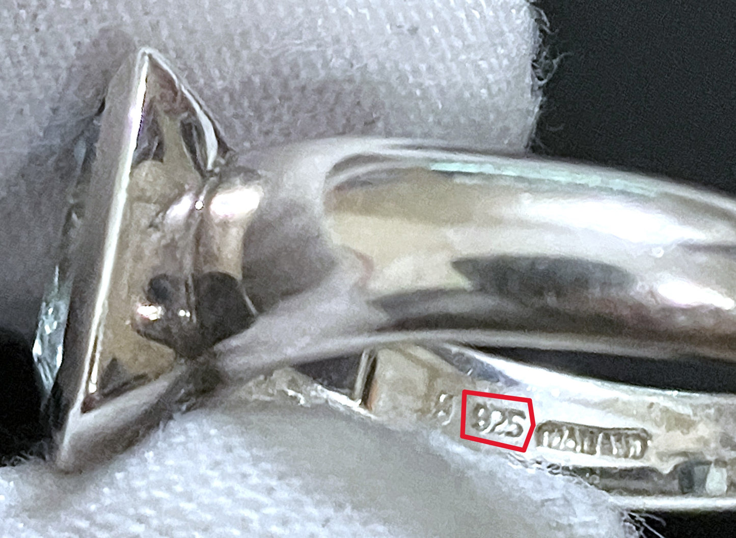 Elongated Cushion Cut Baby Swiss Blue Topaz Ring