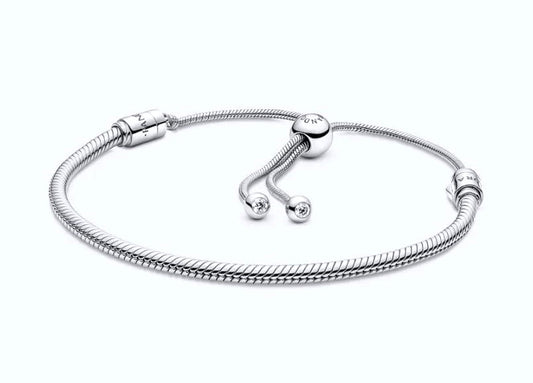 Pulsera deslizante con cadena de serpiente Pandora Moments