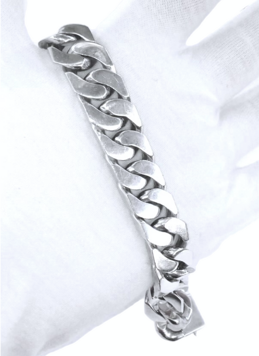 Straightedge Cuban Link Bracelet