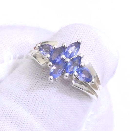 Pear and Marquise Cut Tanzanite Ring