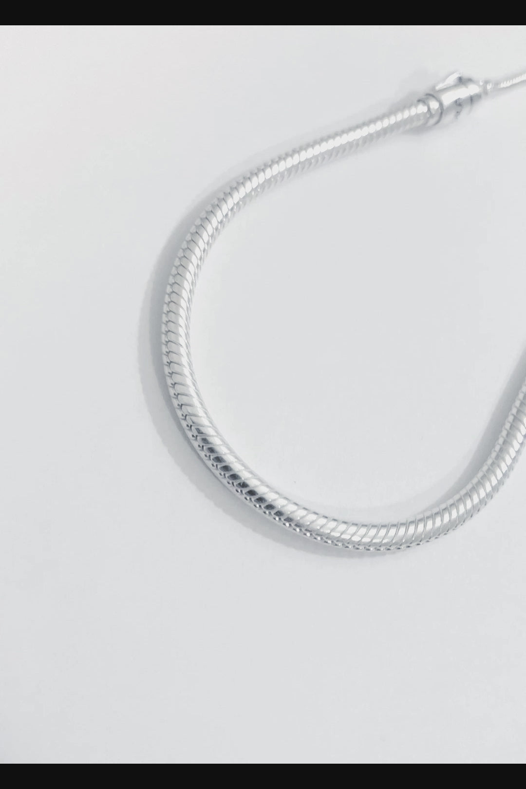 Pandora Moments Snake Chain Slider Bracelet – ScarlettHamelJewelers